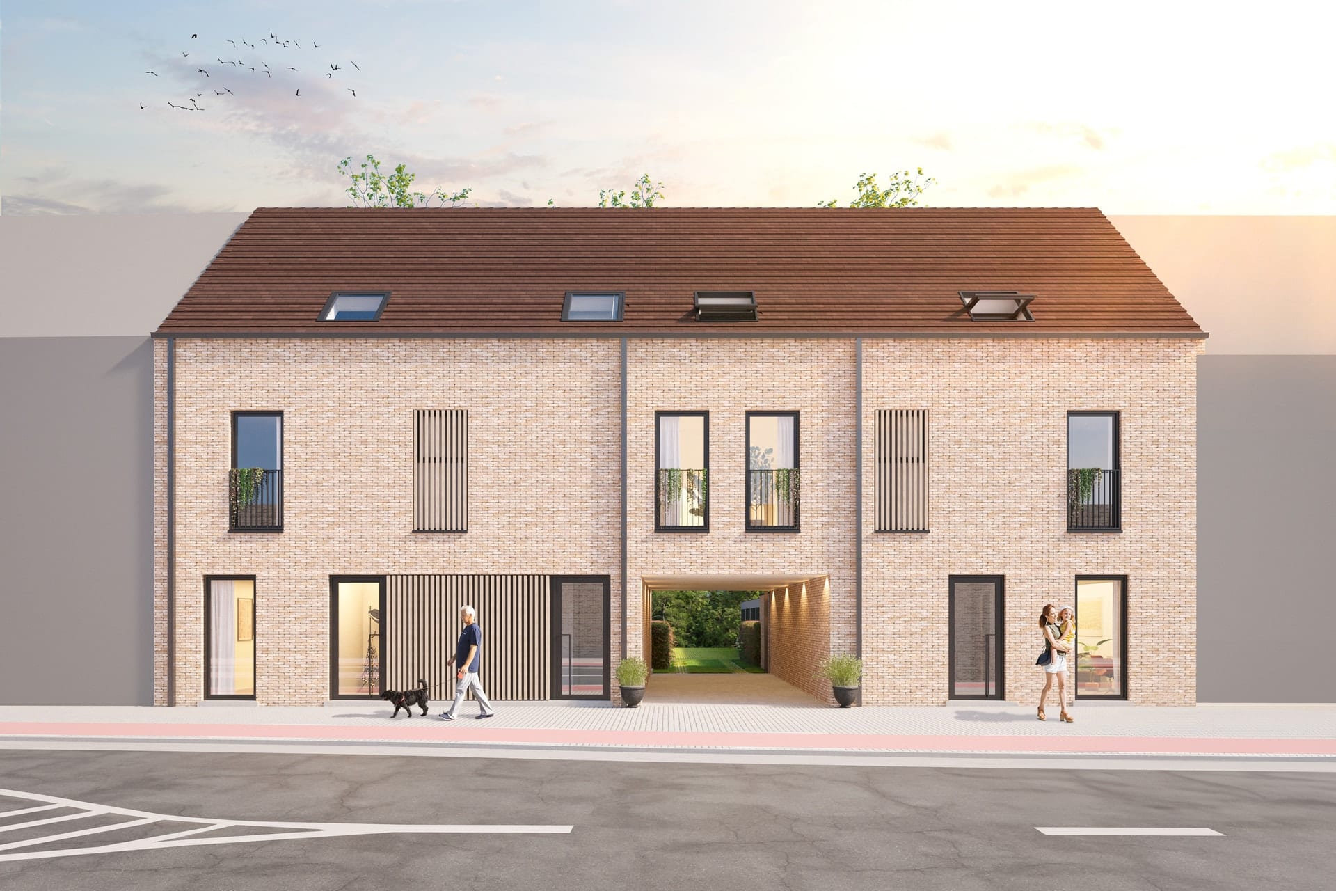 Nieuwbouwwoningen - Lombardsijde